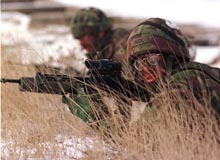 NATO soldiers in Kumanovo