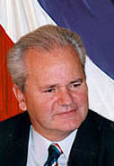 Yugoslav President Slobodan Milosevic