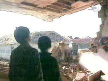 These children have no home any more